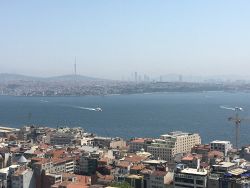 Istambul panorama from Gala Tower