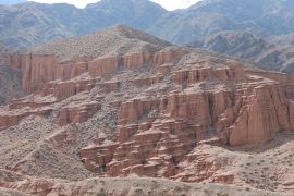 Kok-Moynok Canyons in the Boom Gorge