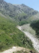 On the way to Ak-Sai Waterfall