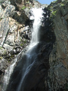 Ak-Sai Waterfall - Altitude: 20 meters, Altitude: 2860 meters