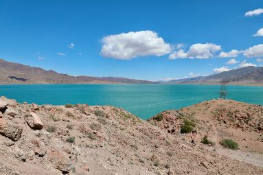 Panorama from the northwest