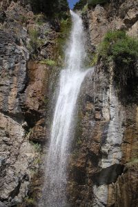 Kegety waterfall - Height: 50 meters, Altitude: 1880 meters