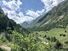 Valley of Alamedin Gorge
