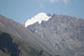 Glaciers of the local mountains